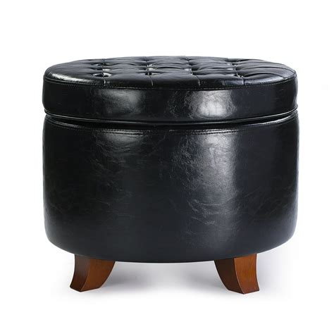 extra large leather ottomans.